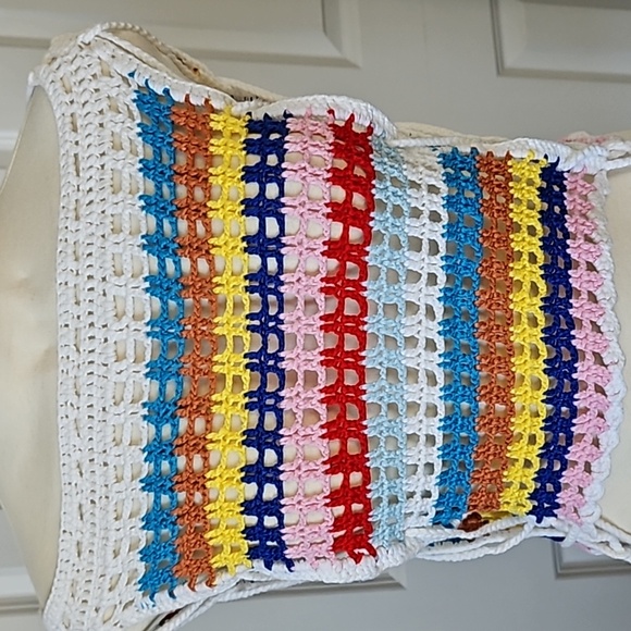 Crochet rainbow vest size S - Picture 3 of 4